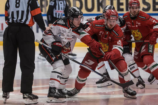 Nybro Vikings Joel Kant och Moras Connor Maceachern