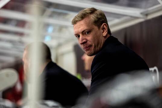 Nybro Vikings huvudtränare Hampus Sylvegård