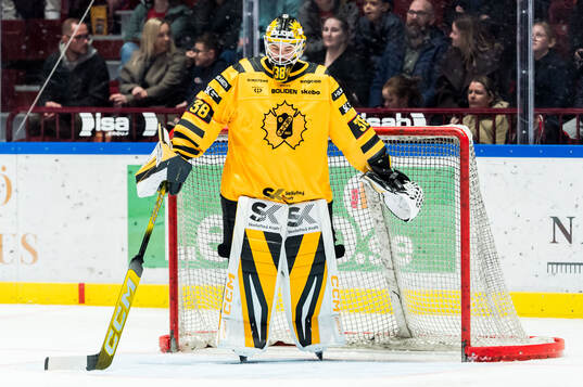 Skellefteås målvakt Strauss Mann