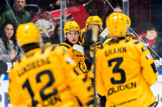 Skellefteås Victor Stjernborg jublar