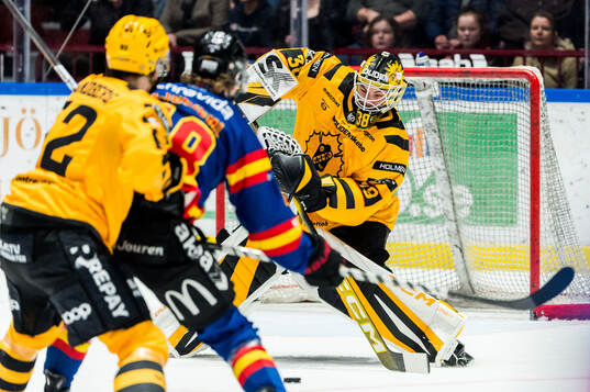 Skellefteås målvakt Strauss Mann