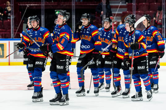 Malmö Redhawks Kalle Hemström deppar