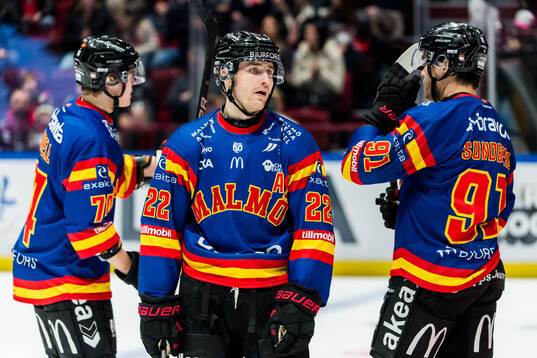 Malmö Redhawks Janne Kuokkanen deppar