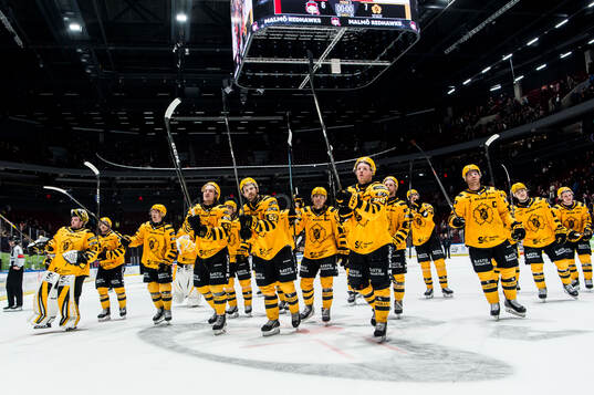 Skellefteås spelare jublar