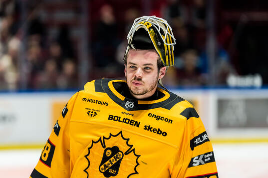 Skellefteås målvakt Strauss Mann