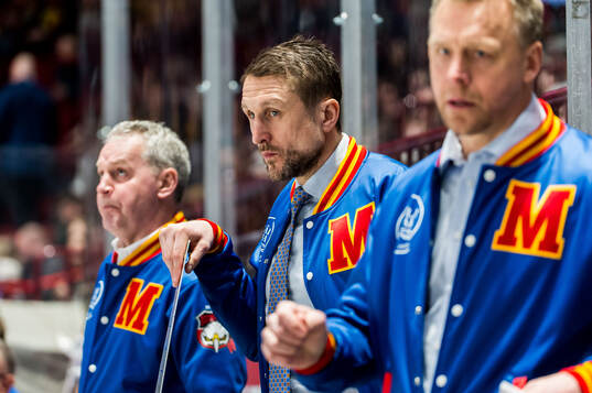 Malmö Redhawks assisterande tränare Jens Nielsen,