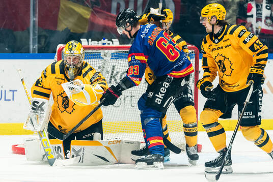 Skellefteås målvakt Linus Söderström och Malmö