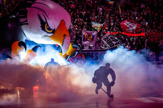 Malmö Redhawks spelare gör entré