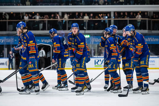 Djurgårdens spelare jublar