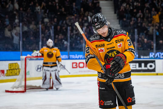 Luleås Oscar Engsund deppar