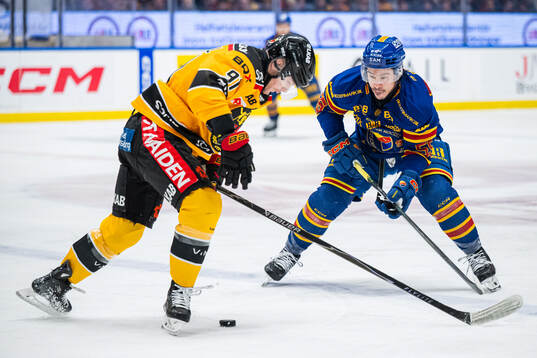 Luleås Brian O'Neill och Djurgårdens Charles Hudon