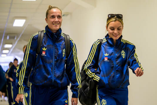 Filippa Angeldahl and Johanna Rytting Kaneryd of Sweden