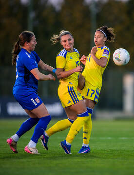 Johanna Rytting Kaneryd and Felicia Schröder of Sweden