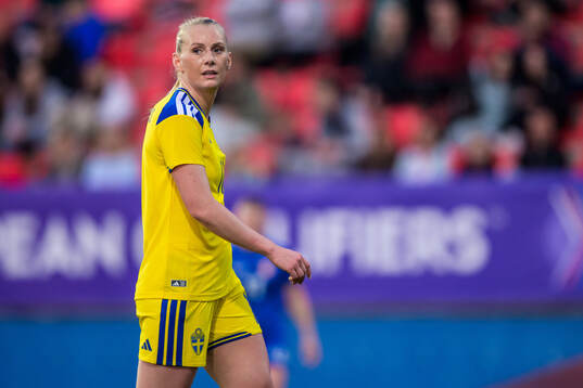 Stina Blackstenius of Sweden