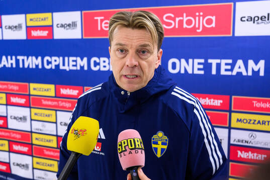 Head coach Tony Gustavsson of Sweden