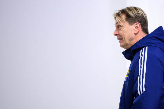 Head coach Tony Gustavsson of Sweden