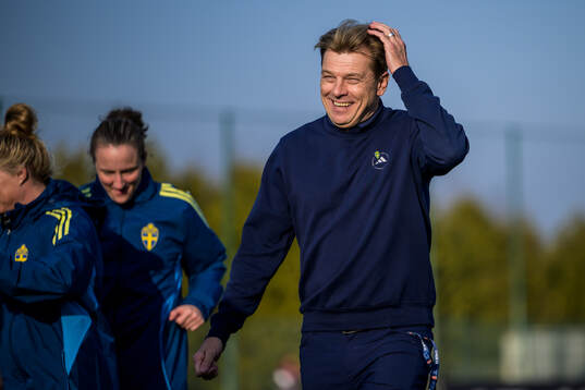 Head coach Tony Gustavsson of Sweden