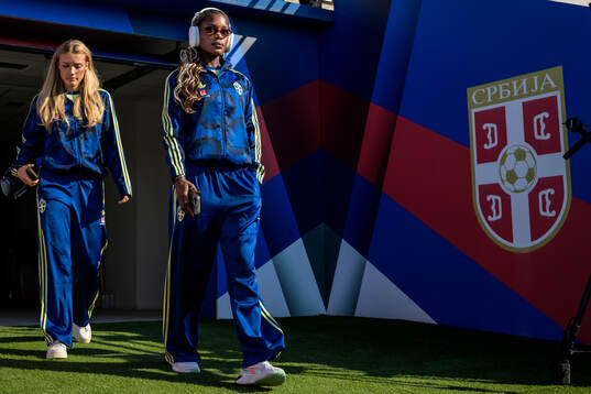 Evelyn Ijeh of Sweden ahed of the FIFA Women’s World Cup
