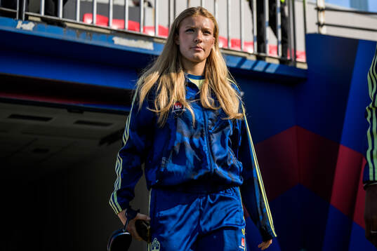 Smilla Holmberg of Sweden ahed of the FIFA Women’s World