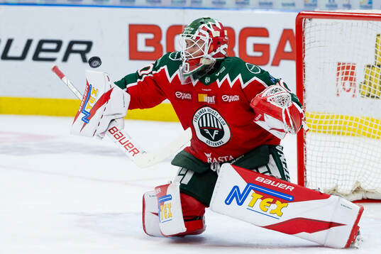 Frölundas målvakt Tobias Normann