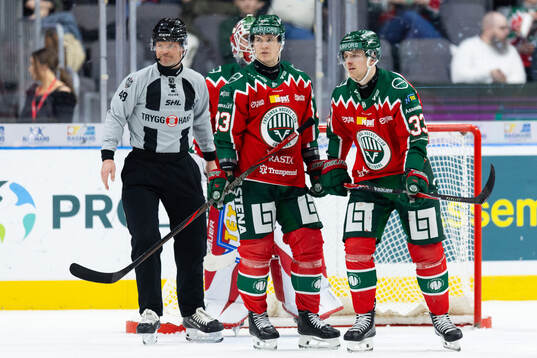 Frölundas Tom Nilsson och Linus Högberg