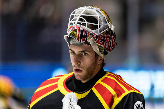 Brynäs målvakt Damian Clara