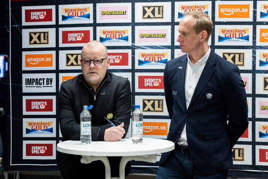 uBrynäs tränare Niklas Gällstedt och Linköpings