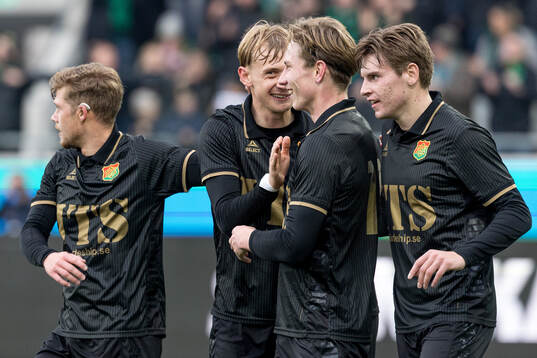 GAIS Robin Frej jublar