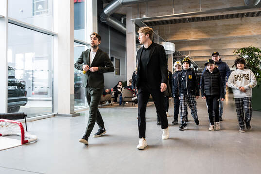 Rögles Lukas Ekeståhl-Jonsson och Fredrik Olofsson