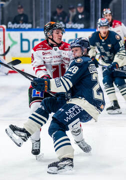 Örebros Egor Polin och Växjös Hugo Gustafsson