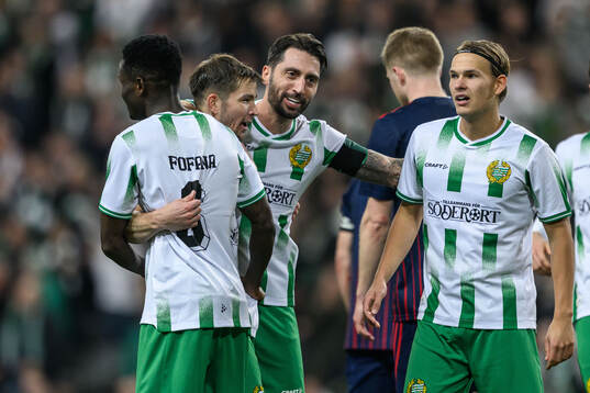 Hammarbys Ibrahima Breze Fofana, Oscar Johansson Schellhas,