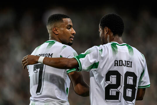 Hammarbys Paulos Abraham jublar