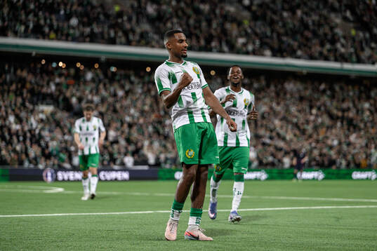 Hammarbys Paulos Abraham jublar