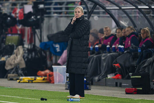 Head coach Gemma Grainger of Norway