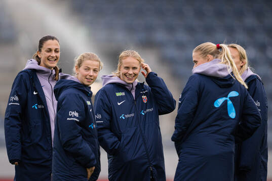Emma Stølen Godø, Justine Kielland and Julie Blakstad of
