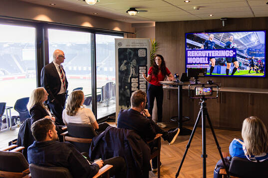 Lise Klaveness, president of the Norwegian Football