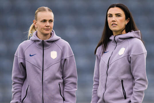 Karina Sævik and Ingrid Syrstad Engen of Norway