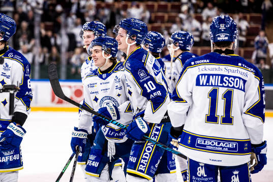 Leksands Anton Johansson jublar