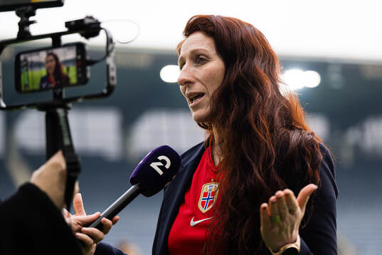 Lise Klaveness, president of the Norwegian Football