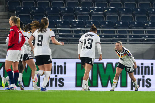 Elisa Senß of Germany celebrates