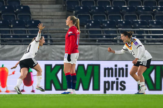 Elisa Senß of Germany celebrates