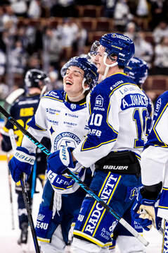 Leksands Anton Johansson jublar