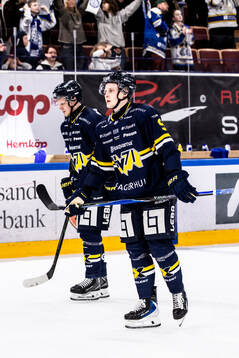 HV71s Hugo Pettersson deppar