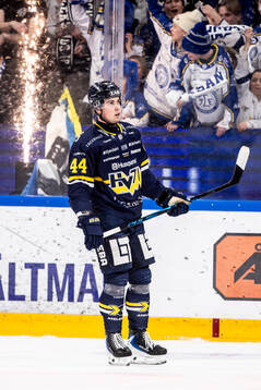 HV71s Hugo Fransson deppar