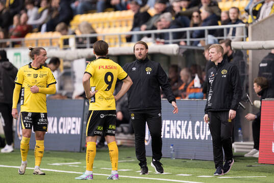 Elfsborgs manager Björn Hamberg och assisterande tränare