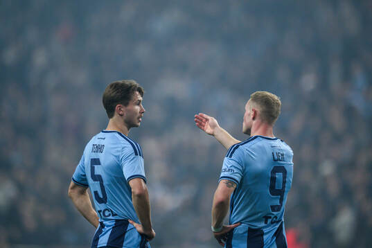 Djurgårdens Miro Tenho och Kristian Lien