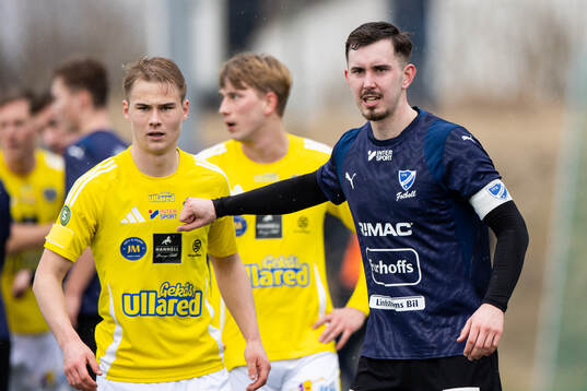 Falkenbergs Noel Lundgren och IFK Skövdes Axel Axelsson