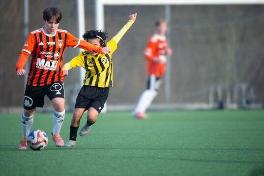 IFK Hässleholms Karim Mekdad i träningsmatchen mellan