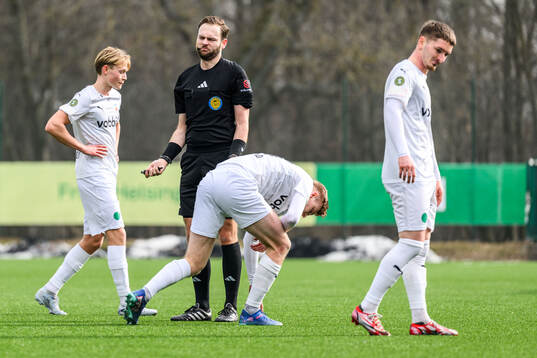 Domare Max Persson och Helsingborgs William Westerlund