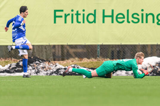 Helsingborgs målvakt Emil Rådahl